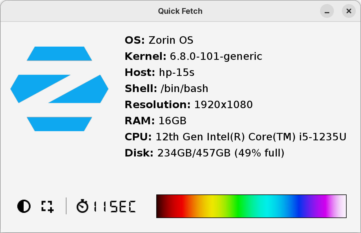 Quick Fetch GUI